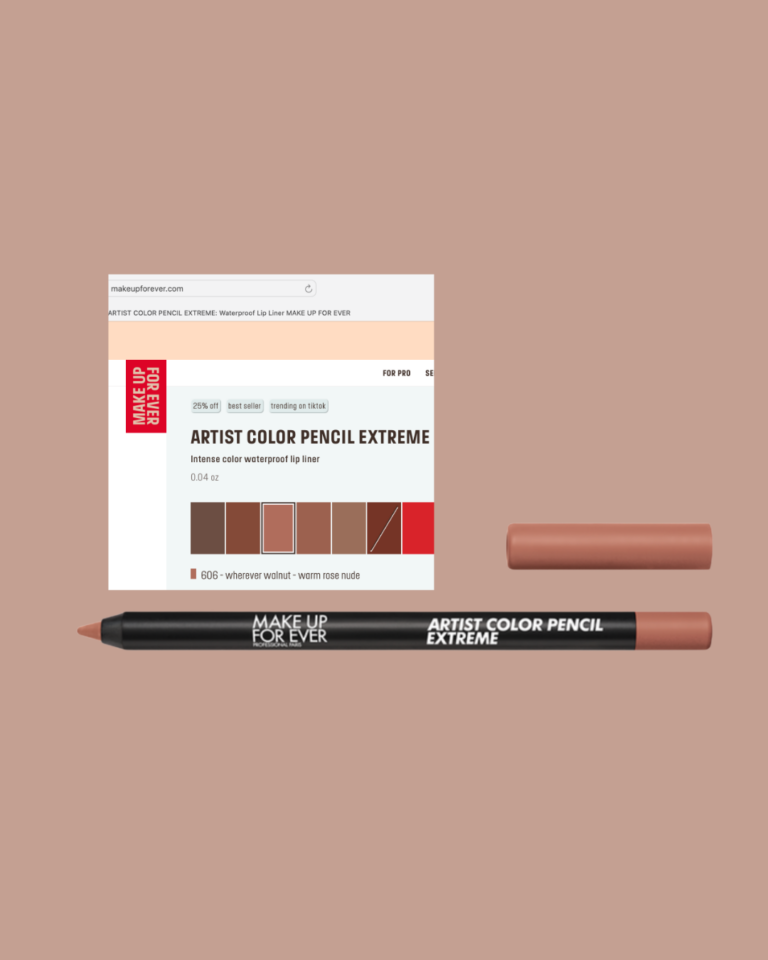 Testing Make Up For Ever Artist Color Pencil Extreme Lip Liner in Wherever Walnut Color For Lead, Cadmium, Mercury, and Arsenic