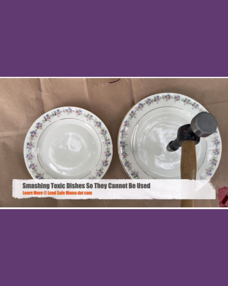May 10, 2026 – Lead Safe Mama Update, Good Will Test & Smash Project