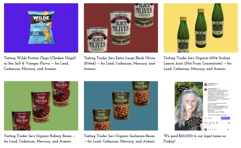 Lead Safe Mama, LLC Update: Five New Lab Reports Published in the Past 24 Hours!