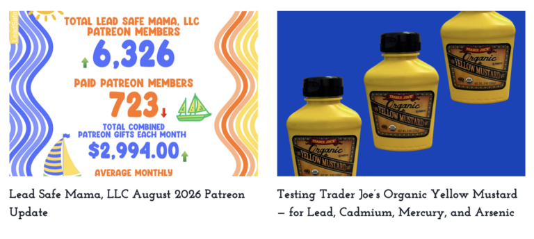 Lead Safe Mama, LLC — August 4, 2026 Update